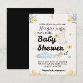 Sweet Beginnings Baby Shower Collection ノートカード (正面/裏面)
