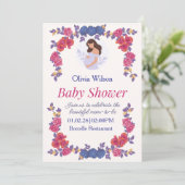 Sweet Beginnings Baby Shower Collection Invitation 招待状 (スタンド正面)