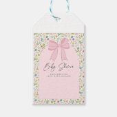 Sweet Beginnings Baby Shower Collection Sticker ギフトタグ (正面)