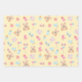 Sweet Beginnings Baby Wrapping Paper –Matte Finish ラッピングペーパーシート (正面3)