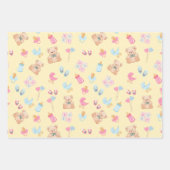 Sweet Beginnings Baby Wrapping Paper –Matte Finish ラッピングペーパーシート (正面2)