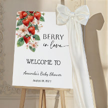 Sweet Berry in Love Strawberry Bridal Shower