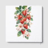 Sweet Berry in Love Strawberry Bridal Shower ゲストブック (裏面)