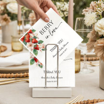 Sweet Berry in Love Strawberry Bridal Shower