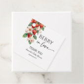 Sweet Berry in Love Strawberry Bridal Shower フェイバータグ (インサイチュ)