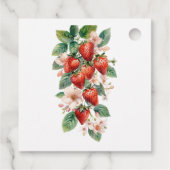 Sweet Berry in Love Strawberry Bridal Shower フェイバータグ (裏面)