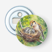 Sweet bird nest painting 栓抜き (正面)