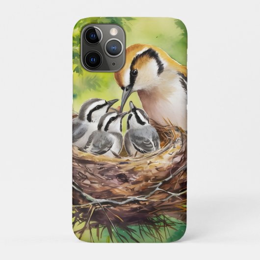 Sweet bird nest painting Case-Mate iPhoneケース (裏)