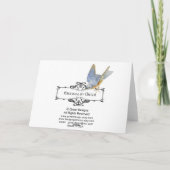 Sweet Birdsヴィンテージはがきプリントカード シーズンカード (裏面)