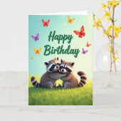 Sweet Birthday Creature カード (黄色い花)