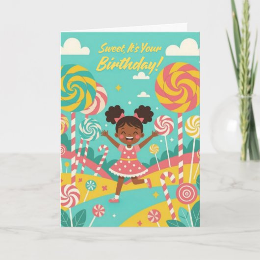 Sweet Birthday Day Card シーズンカード (正面)