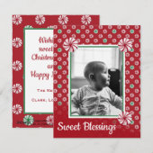 Sweet Blessings クリスマスカード (正面/裏面)
