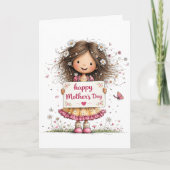 Sweet Blossoms Mother’s Day Card with Poem カード (正面)