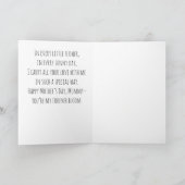 Sweet Blossoms Mother’s Day Card with Poem カード (内部)