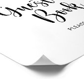 Sweet blueberry \ゲストブック ポスター (角)