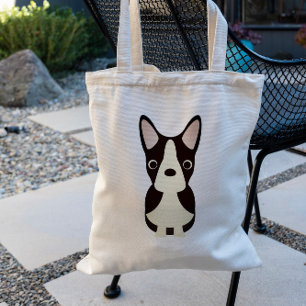 Sweet Boston Terrier Bag, Cute Dog トートバッグ