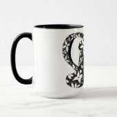 Sweet, Bubble Letter Art, Boho, Hippie Art マグカップ (左)