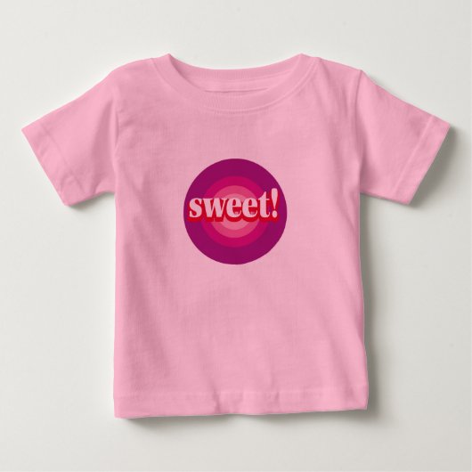 Sweet Bulseye – キッズシャツ ベビーTシャツ (正面)