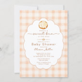 Sweet Bun Baby Shower Invitation 招待状 (正面)