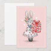 Sweet Bunny  Card シーズンカード (正面/裏面)