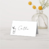 Sweet Bunny Place Cards プレイスカード (正面)