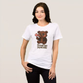 Sweet but Psychotic Cute Bear トライブレンドＴシャツ (正面全面)