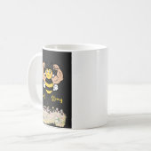 Sweet but Strong – abeille mignonne コーヒーマグカップ (正面左)