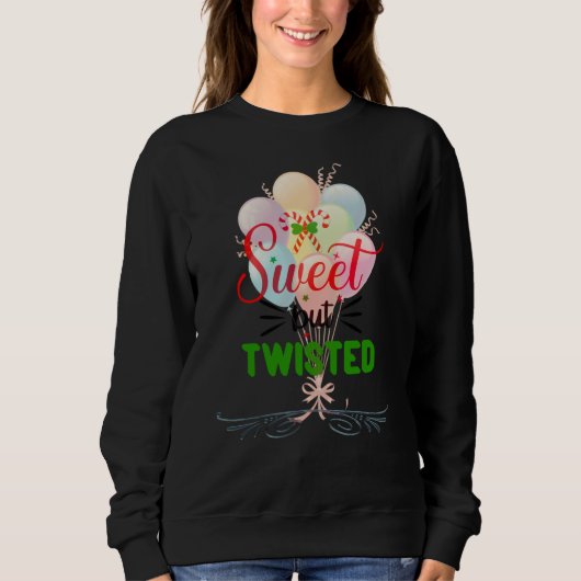 sweet but  Twisted スウェットシャツ (正面)