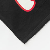 Sweet But Twisted Candy Cane Funny Christmas  フリースブランケット (角)