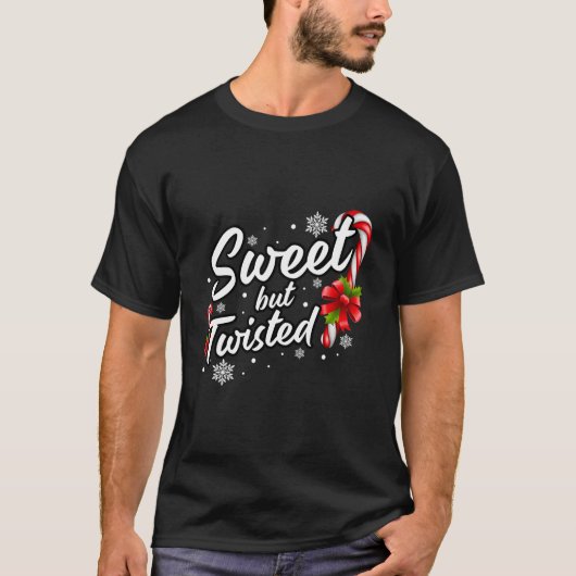 Sweet But Twisted Candy Cane Tシャツ (正面)