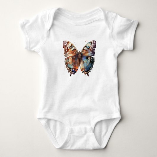 Sweet Butterfly Baby Bodysuit ベビーボディスーツ (正面)
