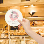 Sweet Cake From The Kitchen of add name ラウンドシール