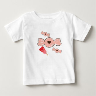 Sweet Candies Delight ベビーTシャツ