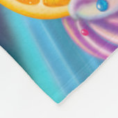 Sweet Catポスター フリースブランケット (角)