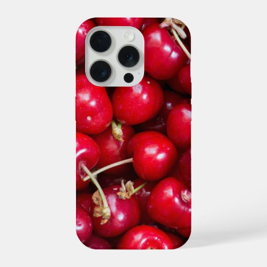 Sweet cherry パターンのCase-Mate iPhoneケース iPhone 15 Proケース (裏面)