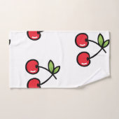 Sweet Cherry Bath Towel Set バスタオルセット (ハンドタオル)