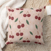  🍒🌸Sweet Cherry Blush Snow Collection クッション (ブランケット)