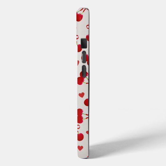 Sweet Cherry Bow iPhone 15 Case 🍒 Case-Mate iPhoneケース (裏面 / 左)
