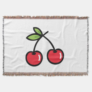 Sweet Cherry Cozy Comfort Blanket スローブランケット