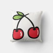 Sweet Cherry Decorative Cushion クッション (正面)