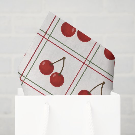 🎁 Sweet Cherry Holiday Gift Wrap Collection 薄葉紙 (ギフトバッグ)