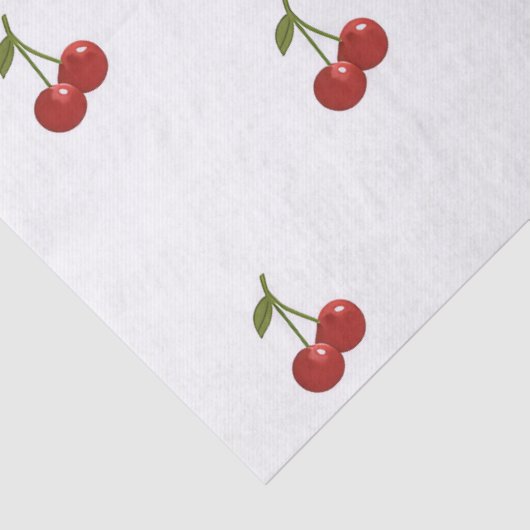 🍒 Sweet Cherry Minimal Elegant Tissue Paper 薄葉紙 (詳細)