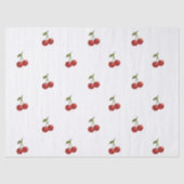 🍒 Sweet Cherry Minimal Elegant Tissue Paper 薄葉紙 (正面)