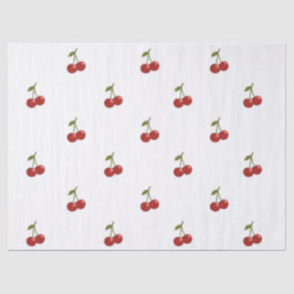 🍒 Sweet Cherry Minimal Elegant Tissue Paper 薄葉紙