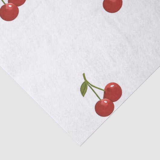🍒 Sweet Cherry Minimal Elegant Tissue Paper 薄葉紙 (詳細)