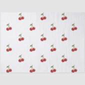 🍒 Sweet Cherry Minimal Elegant Tissue Paper 薄葉紙 (正面)