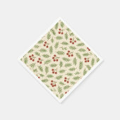 Sweet Cherry Natural Harmony スタンダードカクテルナプキン (角)