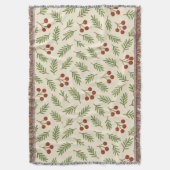 Sweet Cherry Natural Harmony スローブランケット (正面縦)