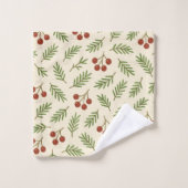 Sweet Cherry Natural Harmony バスタオルセット (ウォッシュタオル)