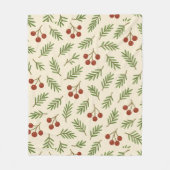 Sweet Cherry Natural Harmony フリースブランケット (正面)